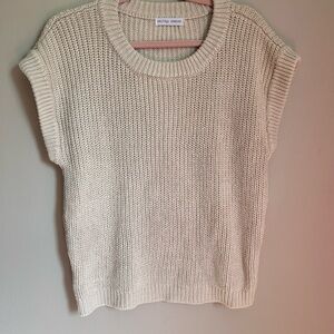 Neutral Ground Knit Sweater vest size large Perfect